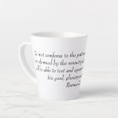 Latte Mug カフェラテマグ (左アングル)