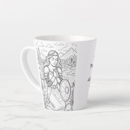 Latte Mug カフェラテマグ (左アングル)