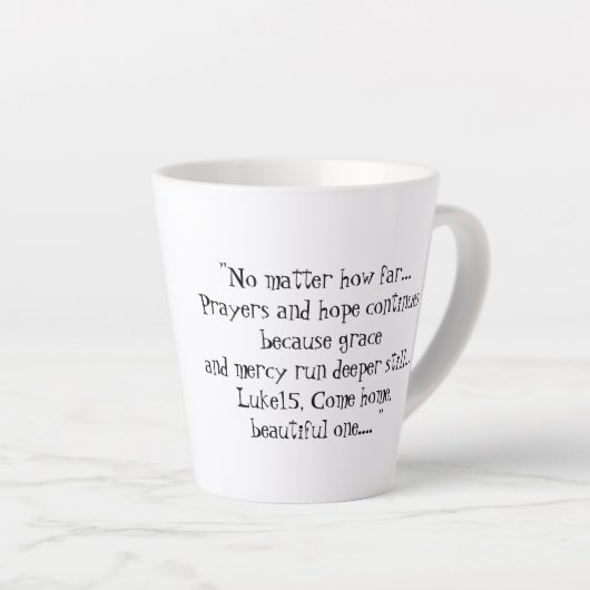 Latte Mug カフェラテマグ (右アングル)