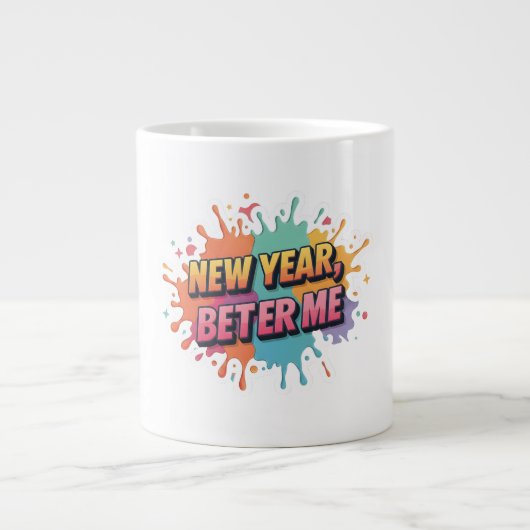 Latte Mug ジャンボコーヒーマグカップ (正面)