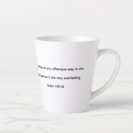 LATTE MUG ハートインハンズサークル PS139:24 blkfont カフェラテマグ
