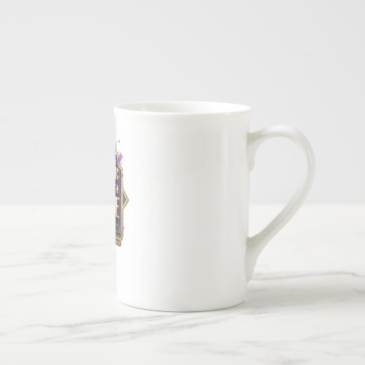 Latte Mug ボーンチャイナマグカップ (右)