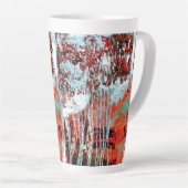 Latte Mug – 腐食パルス カフェラテマグ (右アングル)
