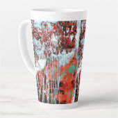 Latte Mug – 腐食パルス カフェラテマグ (左アングル)