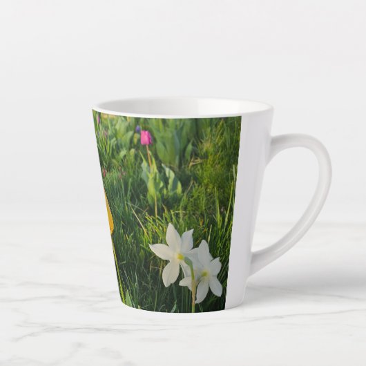 Latte Mug 12 oz カフェラテマグ (右)