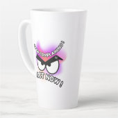 Latte Mug 17oz : Act Now カフェラテマグ (左アングル)