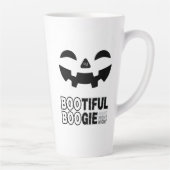 Latte Mug 17oz : HALLOWEEN Face カフェラテマグ (右)