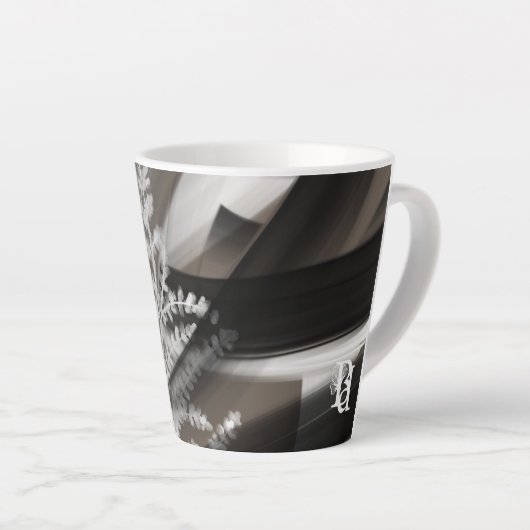 Latte Mug Abstract Home Terra’s Tender Whisper カフェラテマグ (右アングル)