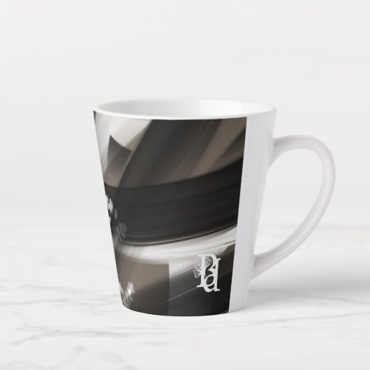 Latte Mug Abstract Home Terra’s Tender Whisper カフェラテマグ (右)