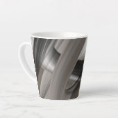 Latte Mug Abstract Home Terra’s Tender Whisper カフェラテマグ (左アングル)