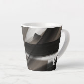 Latte Mug Abstract Home Terra’s Tender Whisper カフェラテマグ (右アングル)