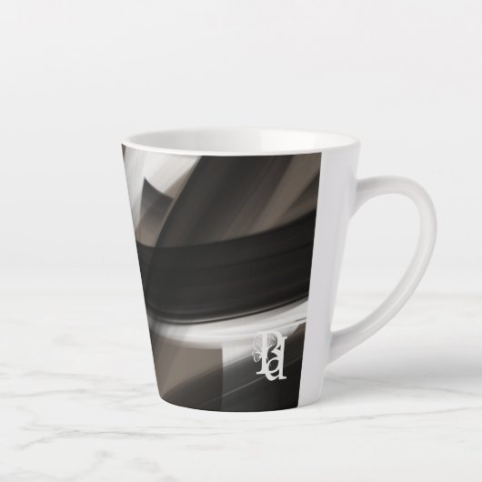 Latte Mug Abstract Home Terra’s Tender Whisper カフェラテマグ (右)