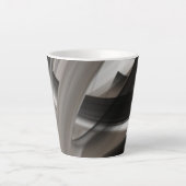 Latte Mug Abstract Home Terra’s Tender Whisper カフェラテマグ (正面)