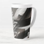 Latte Mug Abstract Home Terra’s Tender Whisper カフェラテマグ (右アングル)