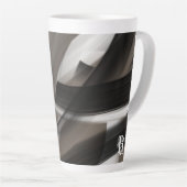 Latte Mug Abstract Home Terra’s Tender Whisper カフェラテマグ (右アングル)