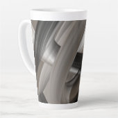 Latte Mug Abstract Home Terra’s Tender Whisper カフェラテマグ (左アングル)