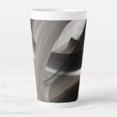 Latte Mug Abstract Home Terra’s Tender Whisper カフェラテマグ (正面)