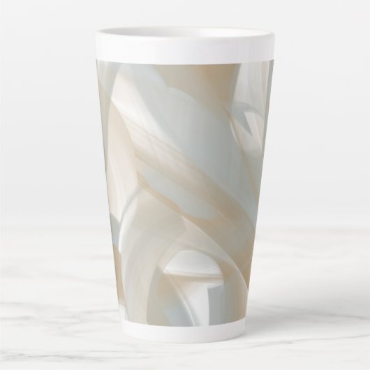Latte Mug Abstract Home Trend Sandy Tornado カフェラテマグ (正面)
