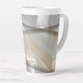 Latte Mug Abstract Home Trend Sandy Tornado カフェラテマグ (右アングル)