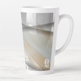 Latte Mug Abstract Home Trend Sandy Tornado カフェラテマグ