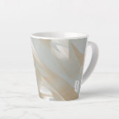 Latte Mug Abstract Home Trend Sandy Tornado カフェラテマグ (右アングル)