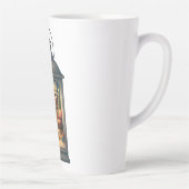 Latte Mug-Christmas Lantern カフェラテマグ (右)