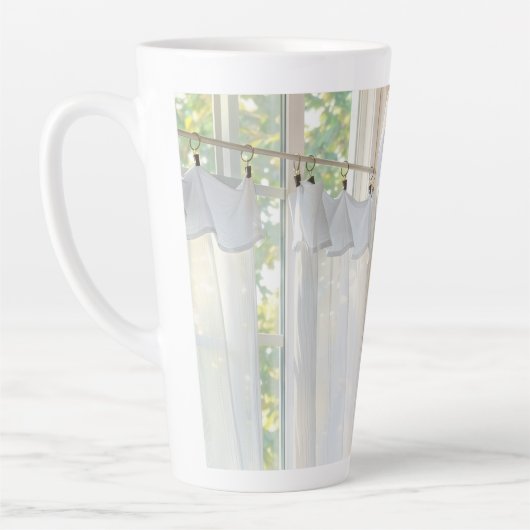 Latte Mug Curtain in the Wind カフェラテマグ (左)