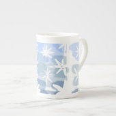 Latte Mug -elegance winter ボーンチャイナマグカップ (正面右)