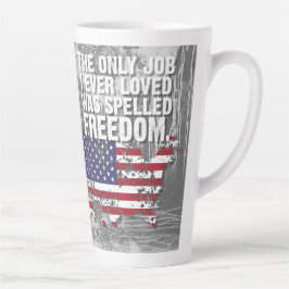Latte Mug – Freedom Job カフェラテマグ