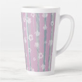 Latte Mug – Gingham Orchard カフェラテマグ (右)