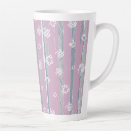 Latte Mug – Gingham Orchard カフェラテマグ
