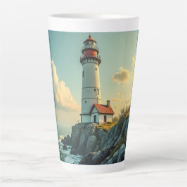 Latte Mug (Lighthouse) カフェラテマグ