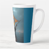 Latte Mug (Majestic Ship at Sea) カフェラテマグ (右)