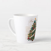 Latte Mug-Merry Christmas Latte Mug カフェラテマグ (左アングル)