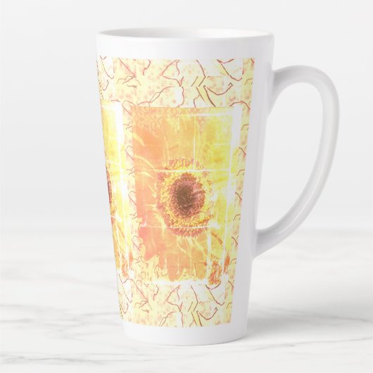 Latte Mug - Sunflower Vendredi カフェラテマグ (右)