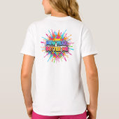 Latte Mug Tシャツ (裏面)