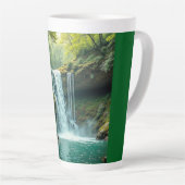 Latte Mug (Waterfall) カフェラテマグ (右アングル)