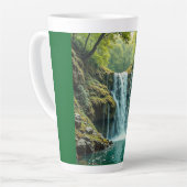 Latte Mug (Waterfall) カフェラテマグ (左アングル)