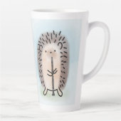 Latte Mug with Hedgehog Playing Clarinet カフェラテマグ (右)