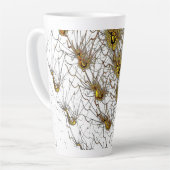 Latte Tasse カフェラテマグ (左アングル)