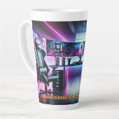 Latte Tasse カフェラテマグ (左アングル)