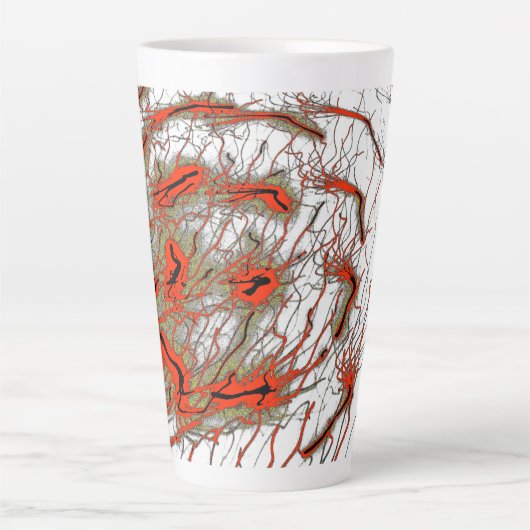 Latte Tasse カフェラテマグ (正面)