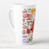 Latte Tasse カフェラテマグ (左アングル)