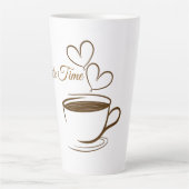 Latte Time Mug カフェラテマグ (正面)