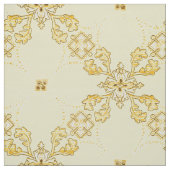 Lattice Design of Geometric & Foliate Medallions ファブリック (見本)