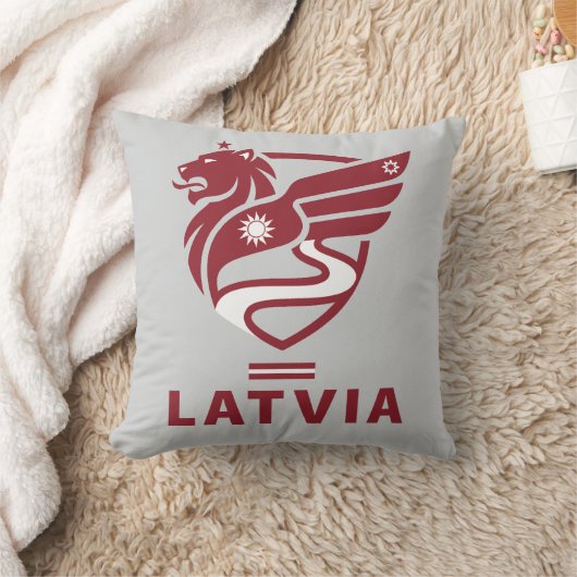 Latvia Baltic State Northern Europe クッション (ブランケット)