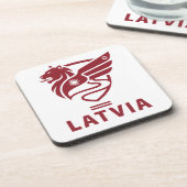 Latvia Baltic State Northern Europe コースター (左側)