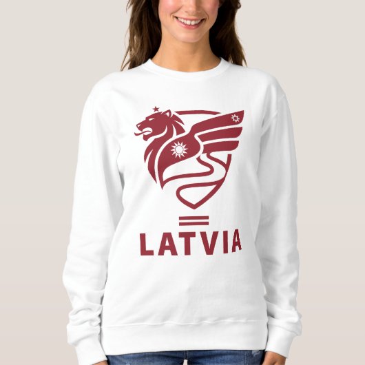 Latvia Baltic State Northern Europe スウェットシャツ (正面)