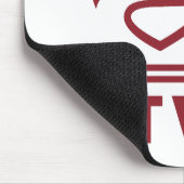 Latvia Baltic State Northern Europe マウスパッド (コーナー)