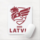 Latvia Baltic State Northern Europe マウスパッド (マウス)